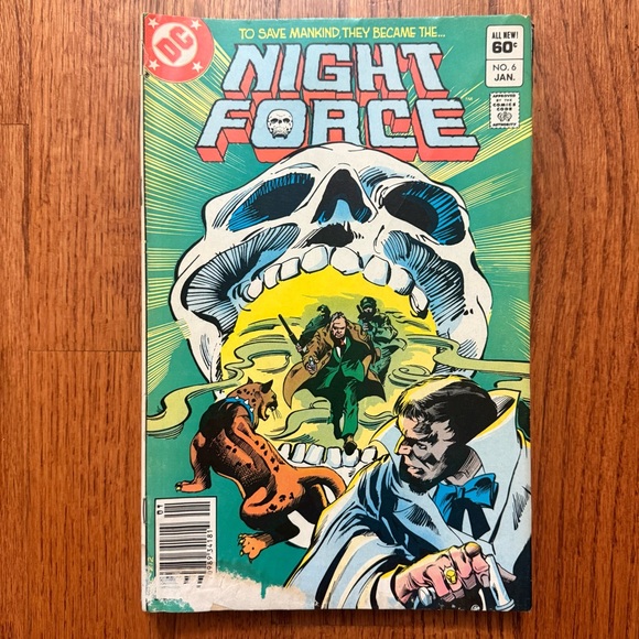 Lot of 7 DC Night Force Comic Books 1983 Numbers 6 7 8 10 11 12 13 - Picture 4 of 12